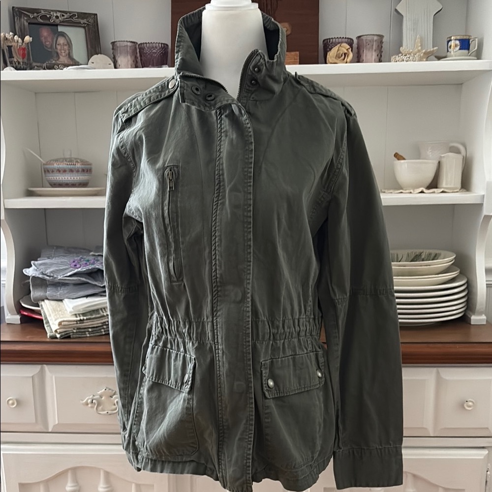 Active USA Dark Green Utility Jacket
